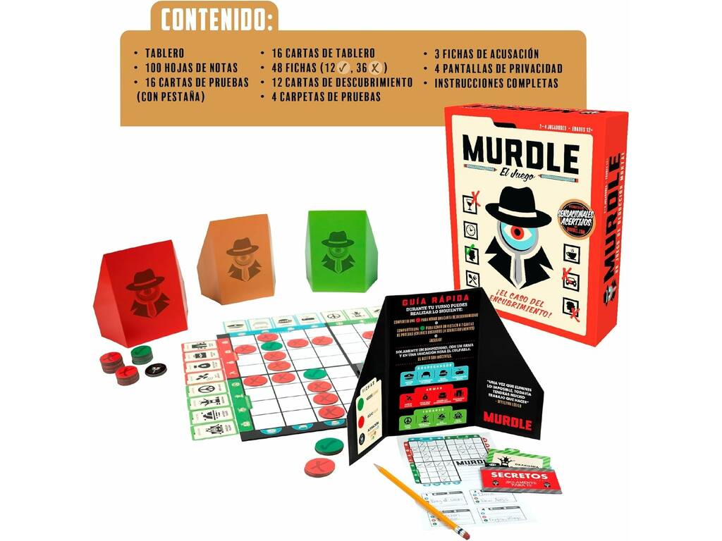 Murdle Le Jeu