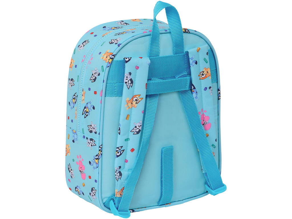 Sac à dos pour crèche adaptable à la poussette Bluey