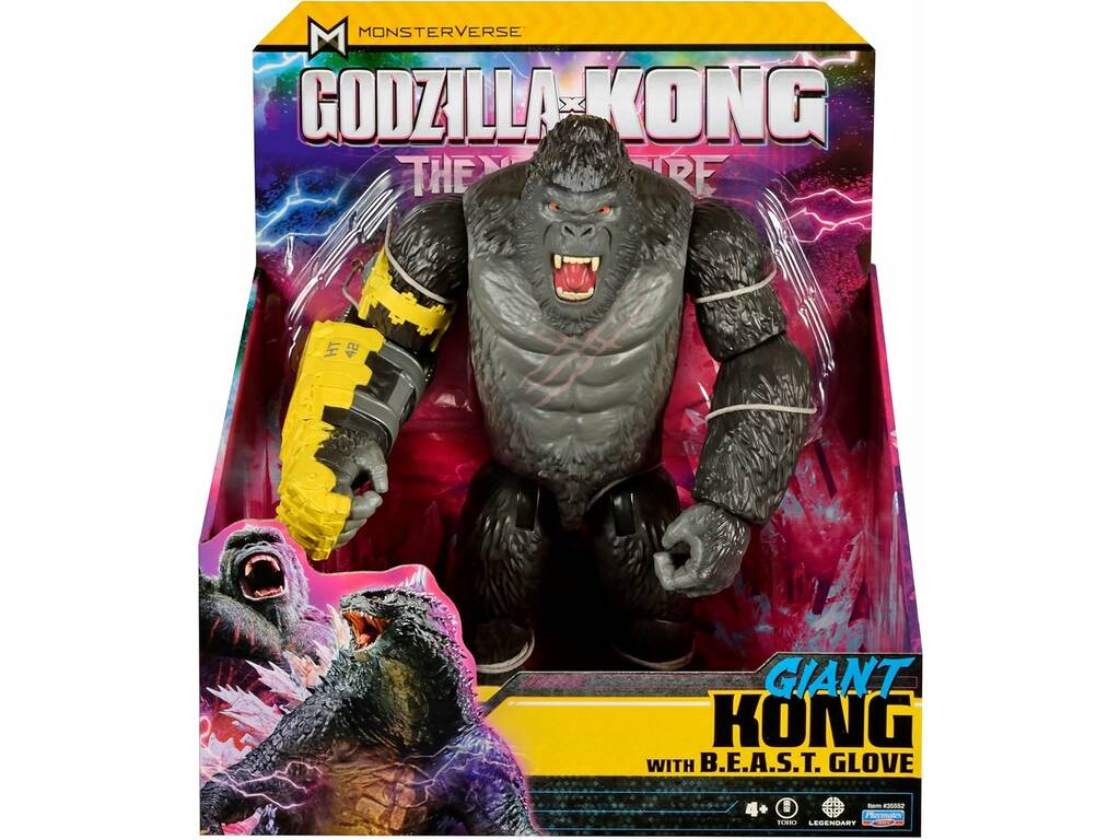 Godzilla x Kong The New Empire Figurine Giant Kong de 28 cm