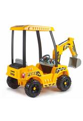 Feber Super Digger Escavatore a batteria da 12V