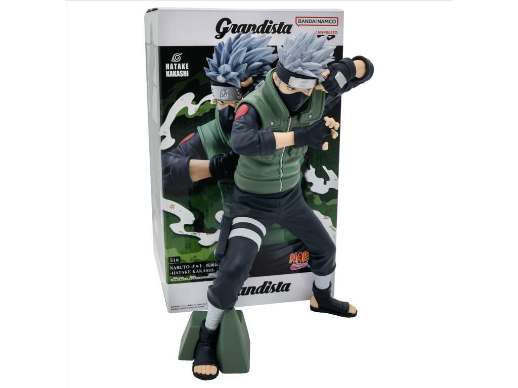 Naruto Shippuden Grandista Kakashi Hatake Figure 23 cm