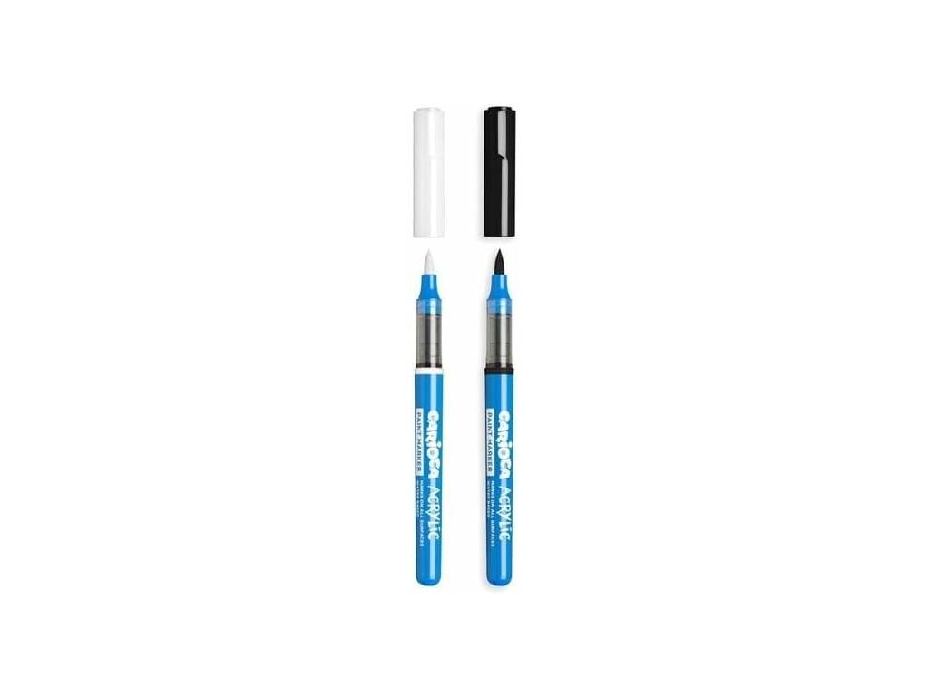 Carioca Acrylic Paint Marker Pack 2 Feutres pour toutes surfaces