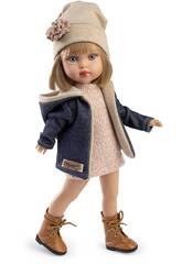 Poupe Penelope de 33 cm avec veste en jean