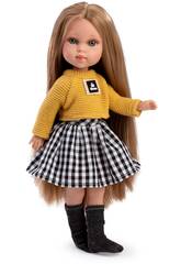 Boneca Penlope Roma 33 cm com Camisola Ocre