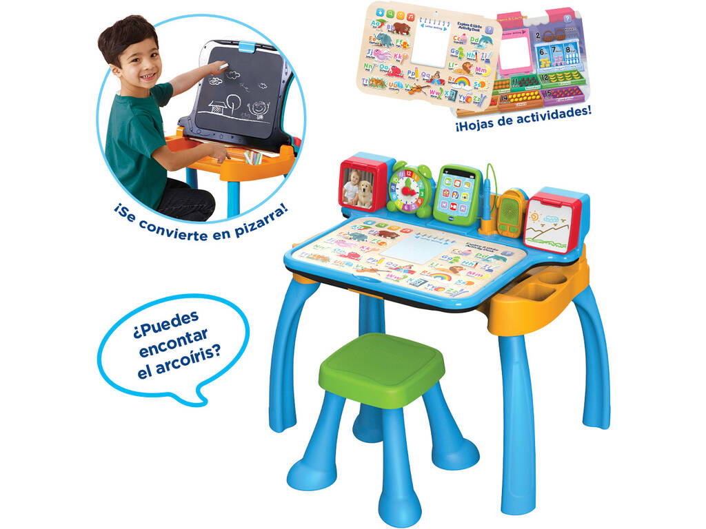 Escritorio Multiactividades 6 en 1 ¡Crea y Aprende!