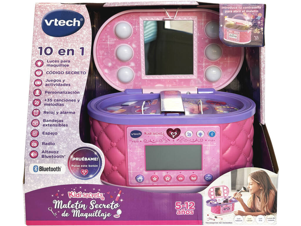 Kidisecrets Trousse de maquillage secrète 10 en 1