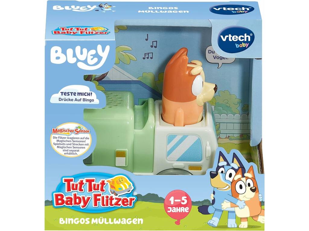 Tut Tut Bólidos Bluey Voiture avec lumière et sons