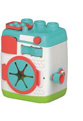 Clemmy Lavadora Sensorial con 6 Bloques