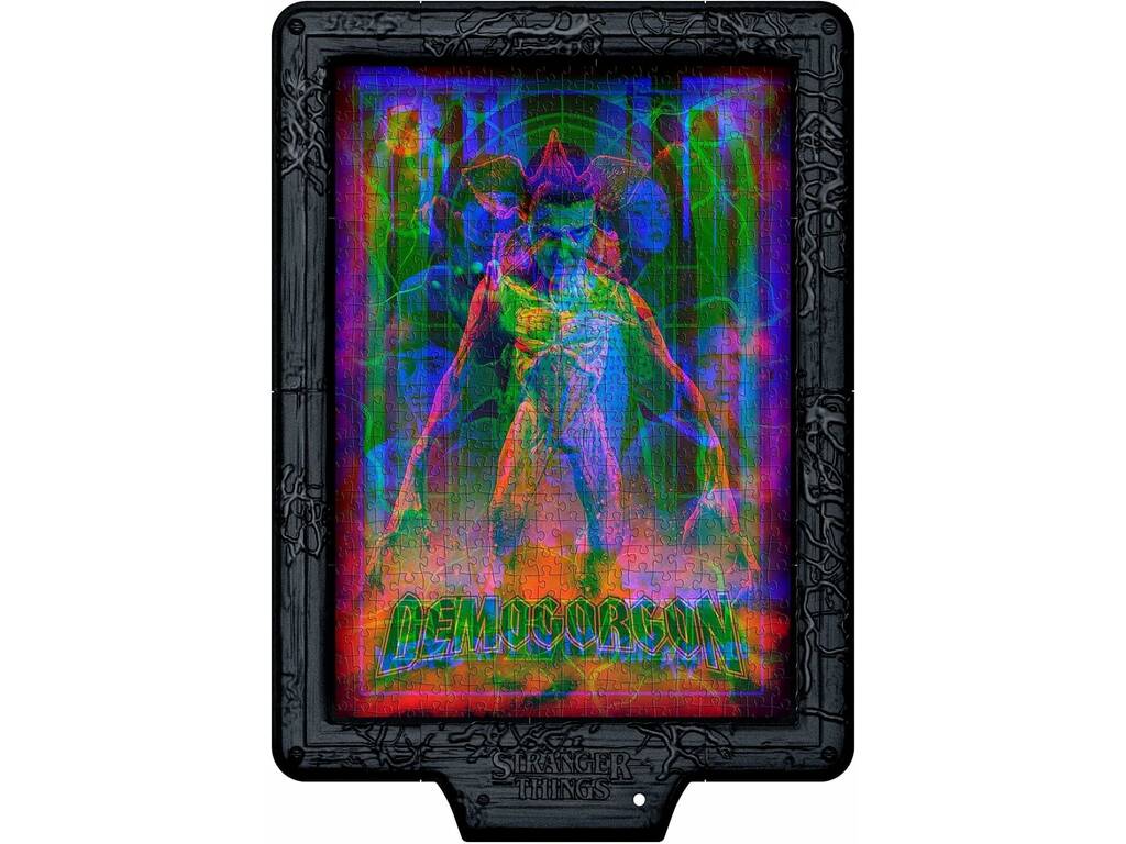 Stranger Things Puzzle Metamórfico Demogorgon’s Hunt de 520 Piezas con Luz LED