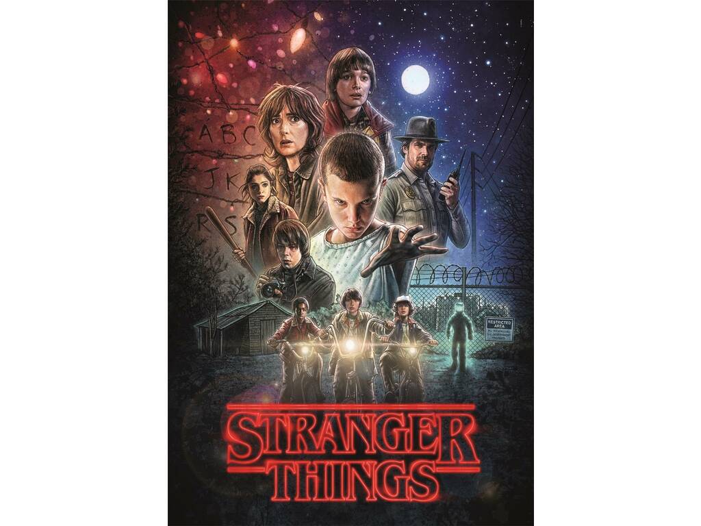 Puzzle 1000 pièces Stranger Things Saison 1