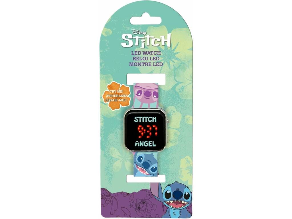 Montre LED Disney Stitch Tropical