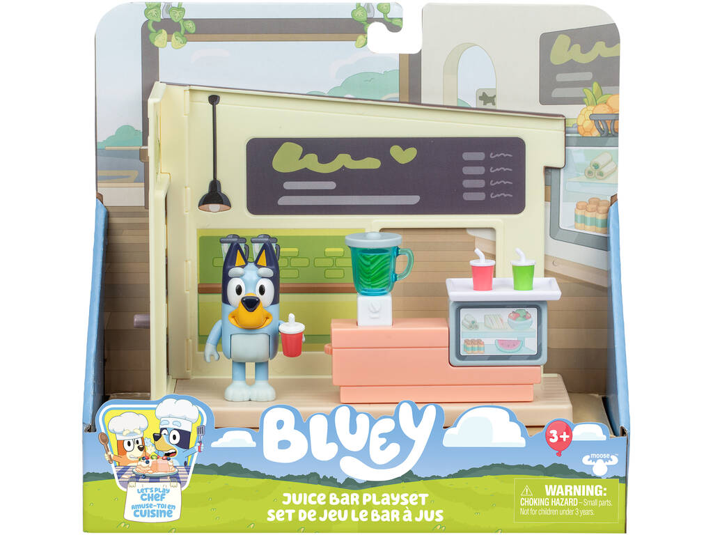 Bluey Set Bar de Zumos con Bluey