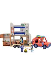 Bluey Set Caravana de Aventuras con Figuras y Accesorios