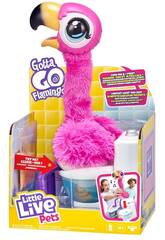 Little Live Pets Mascota Interactiva Gotta Go Flamingo