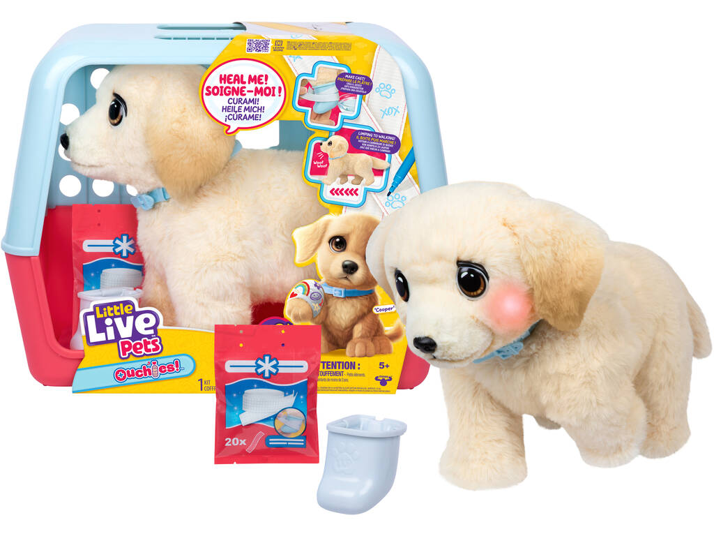 Little Live Pets Mascota Interactiva Ouchies Cooper