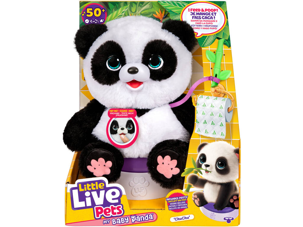 Little Live Pets Mascota Interactiva My Baby Panda ChuChu