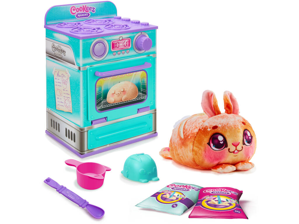 Cookeez Makery Horno Mágico Azul con Peluche Sorpresa