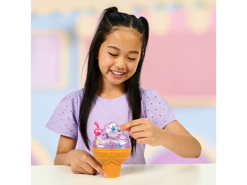 Cookeez Makery Yum Yumz Glace magique avec 2 peluches surprises