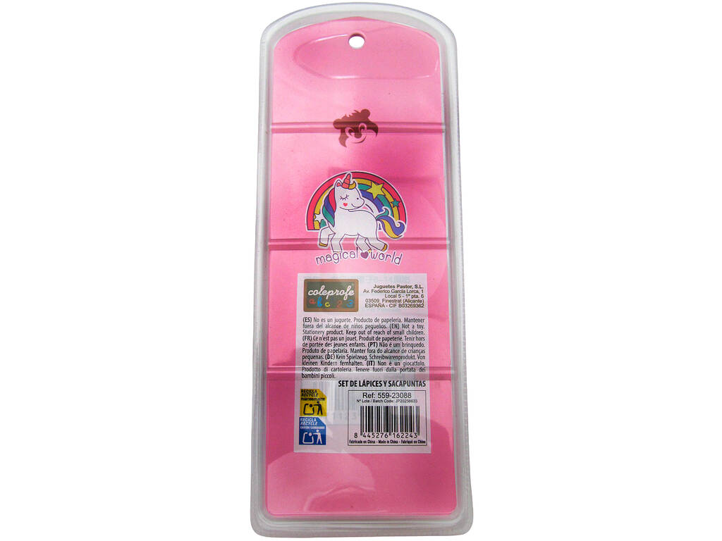 Set Crayons et taille-crayon