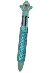 Caneta 6 Cores com Carruagem de 16 cm