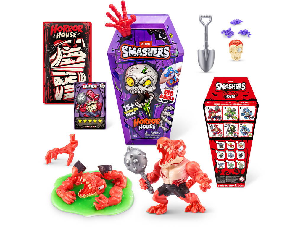 Zuru Smashers Horror House avec figurine et surprises