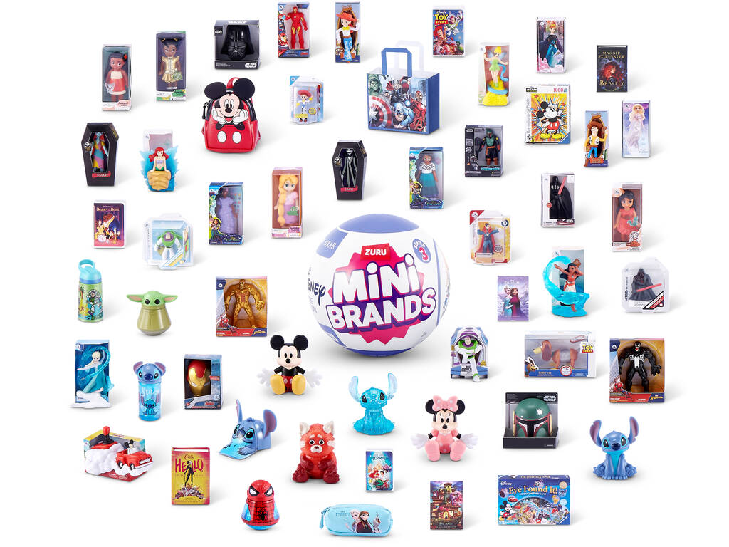 Zuru Mini Brands Bola Sorpresa Disney Série 3