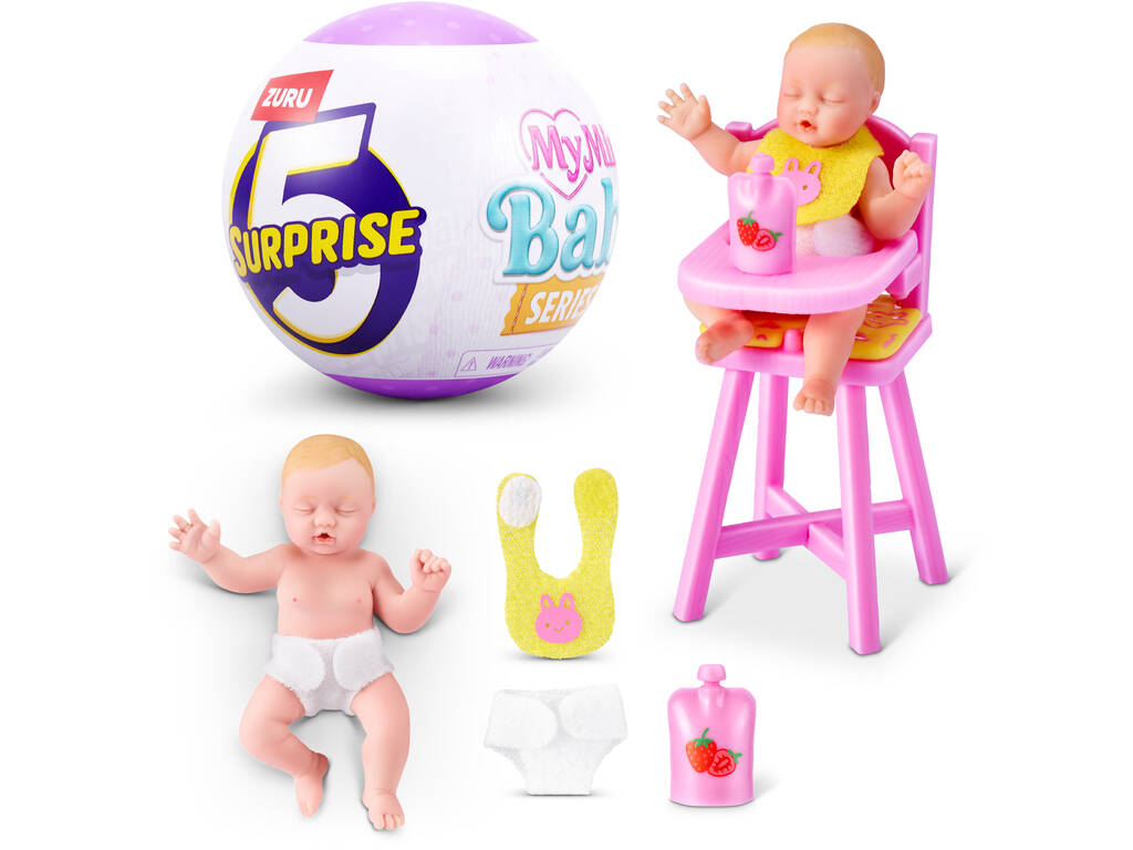 Zuru 5 Surprise My Mini Baby Figura Sorpresa con Accesorios Serie 2