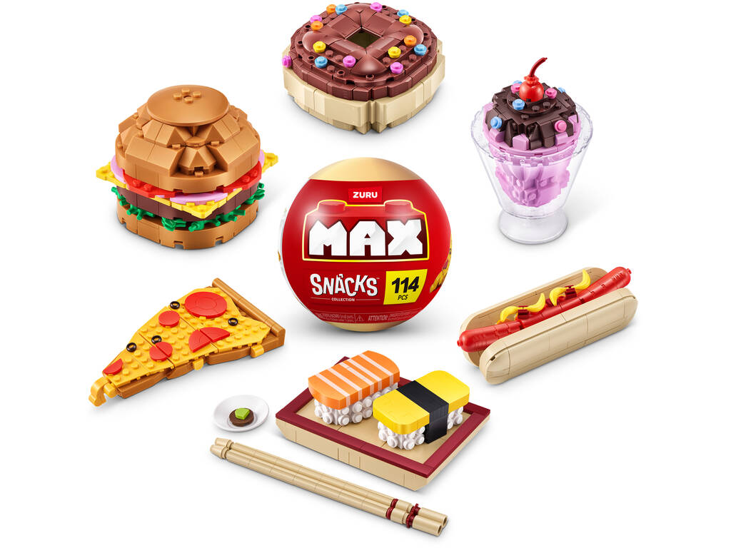 Zuru Max Bola Snacks Collection de 114 pièces