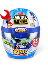Zuru Metal Machines Capacete Speed Hero Sonic com Carro Surpresa