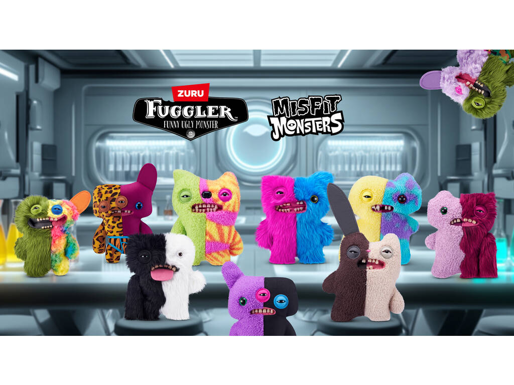 Zuru Fuggler Misfit Monsters Peluche de 22 cm