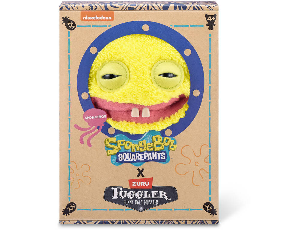 Zuru Fuggler X Bob Sponja Peluche de 22 cm