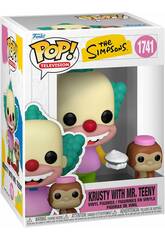 Funko Pop Television The Simpsons Figura Krusty com Mr. Teeny