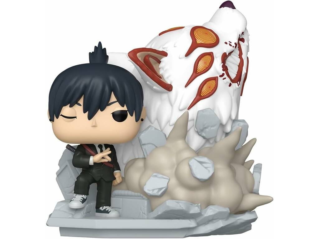 Funko Pop Moment Chainsaw Man Figurine Aki Hayakawa