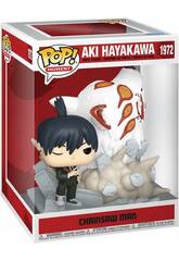 Funko Pop Moment Chainsaw Man Figura Aki Hayakawa