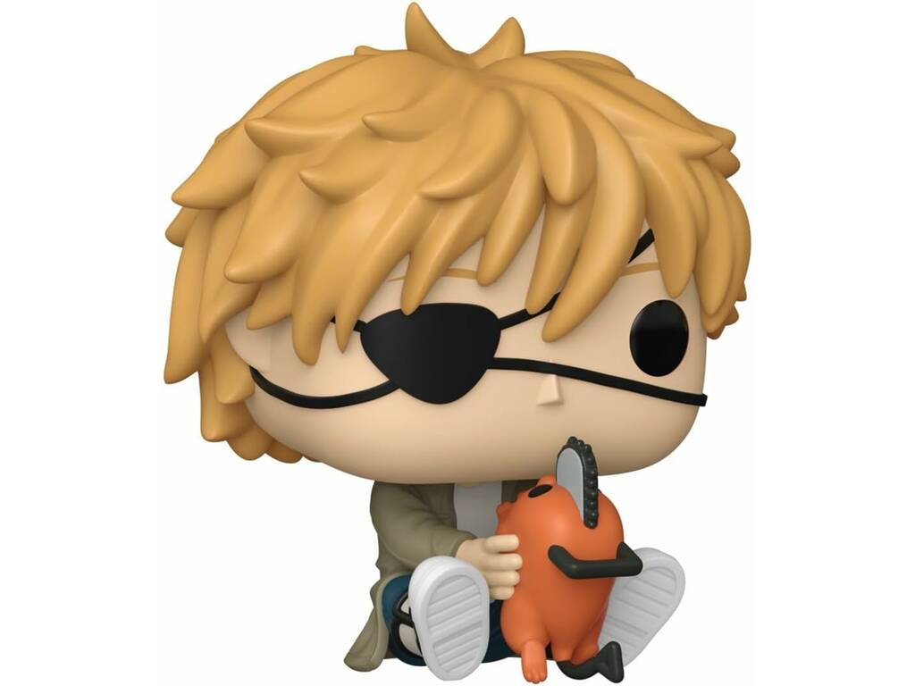 Funko Pop Animation Chainsaw Man Figurine Denji avec Pochita