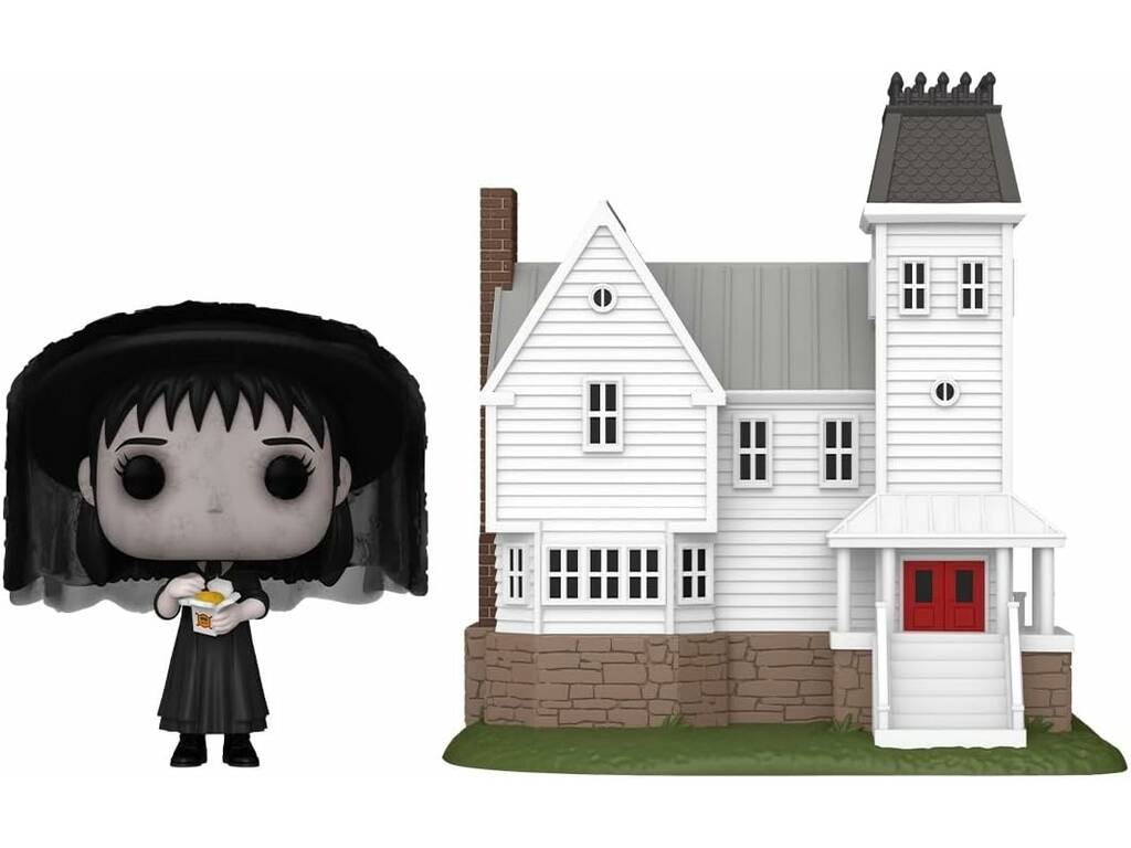 Funko Pop Town Beetlejuice Figurine Lydia Deetz avec la maison Maitland