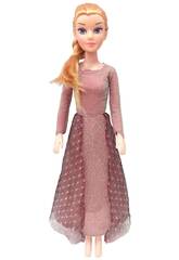 Poupée Princesses des Glaces Robe rose de 42 cm avec accessoires