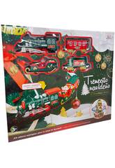 Comboio de Natal de 80 cm com Luzes e Sons