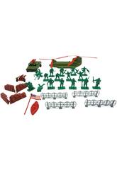 Soldados de Infantaria Pack Mini Figuras de Ação de 30 Peças