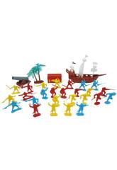 Pirates Pack Mini figurines articulées, 30 pièces