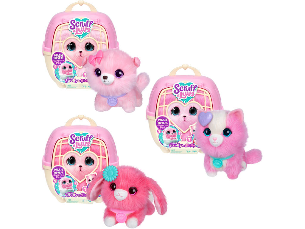 Scruff a Luvs Peluche Sorpresa Rosa
