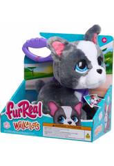FurReal Mascote Interativa Cão Walkalots com Trela