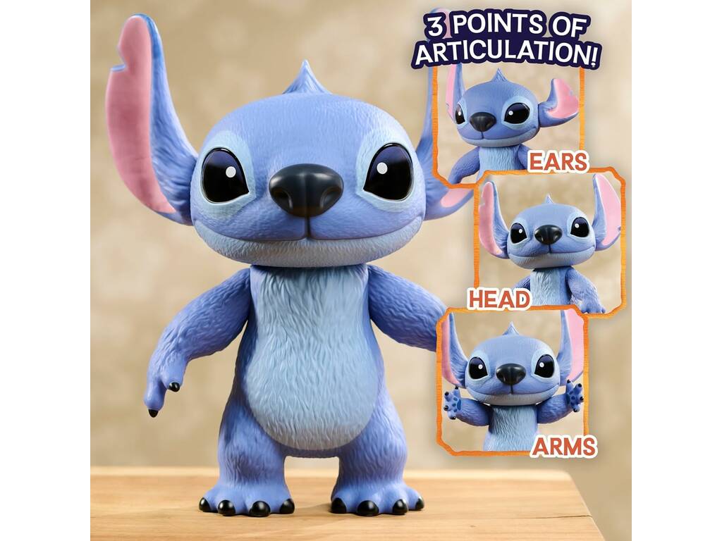 Disney Stitch Figura Vinilo Stitch de 35,5 cm