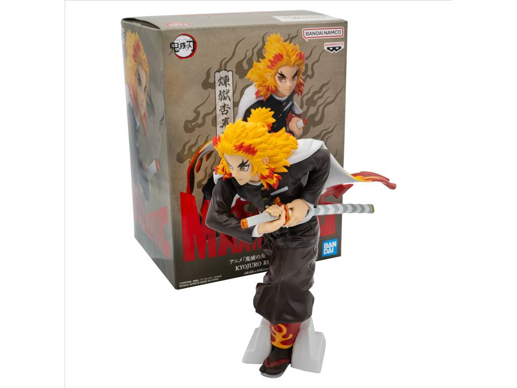 Demon Slayer Kimetsu No Yaiba Maximatic Figurine Kyojuro Rengoku de 18 cm