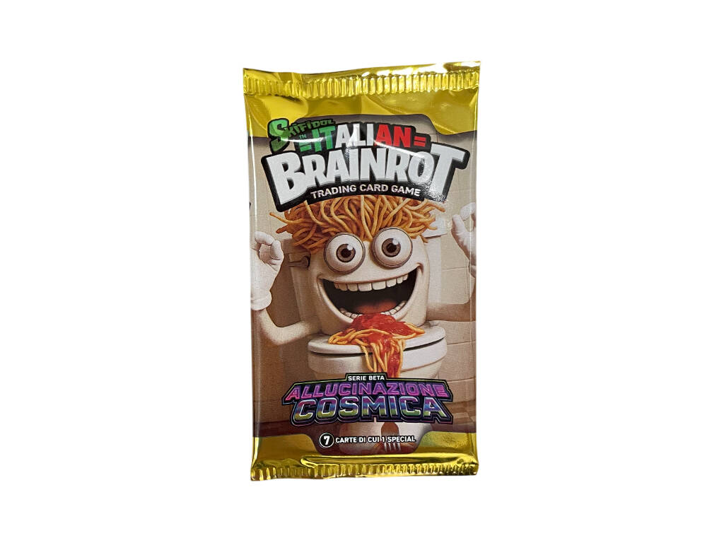 BrainRot Italien Hallucination Cosmique Sachet avec 7 cartes Surprise