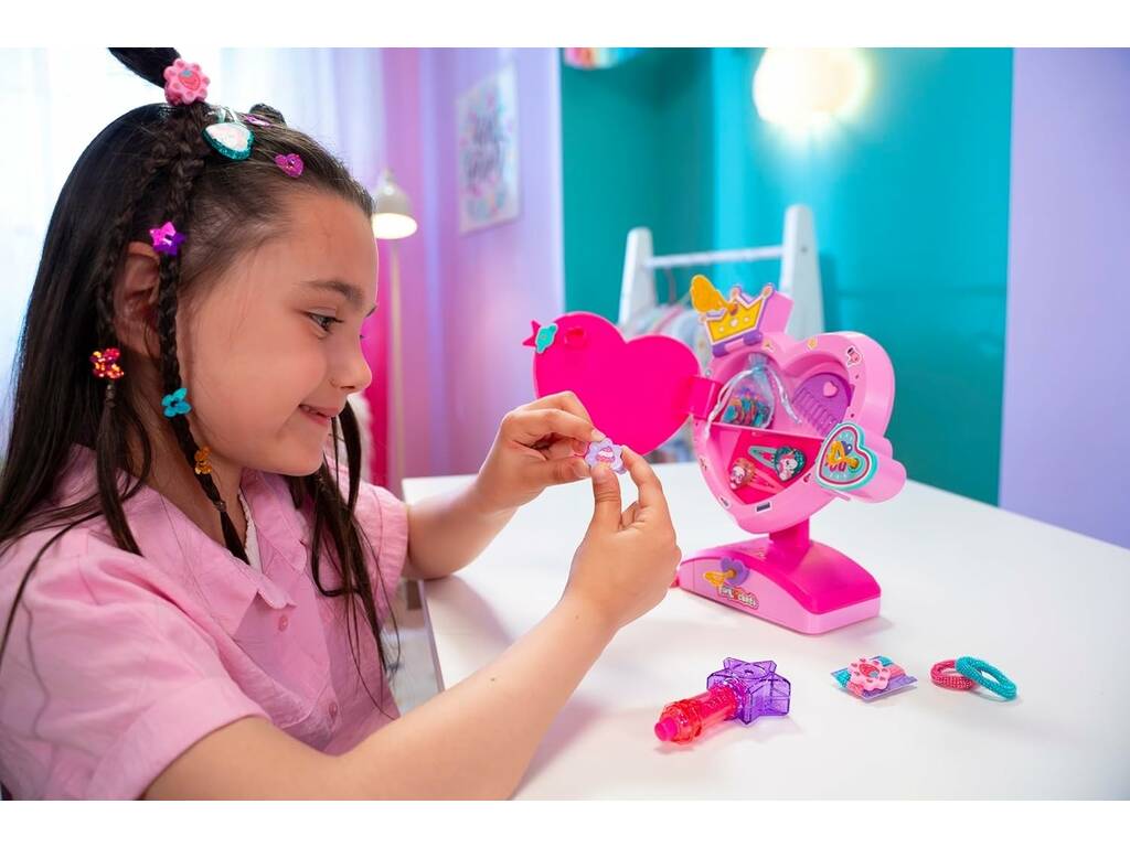 FunLockets Espejo Secreto con Brillos para el Pelo