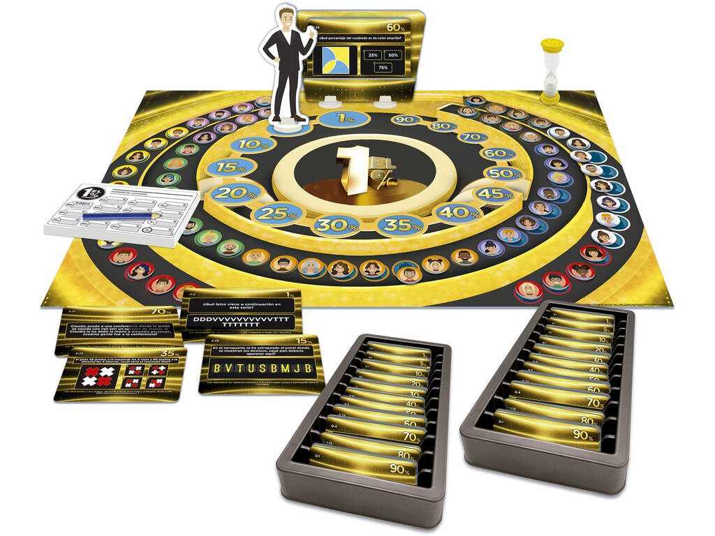 1 % Jeu officiel du concours télévisé