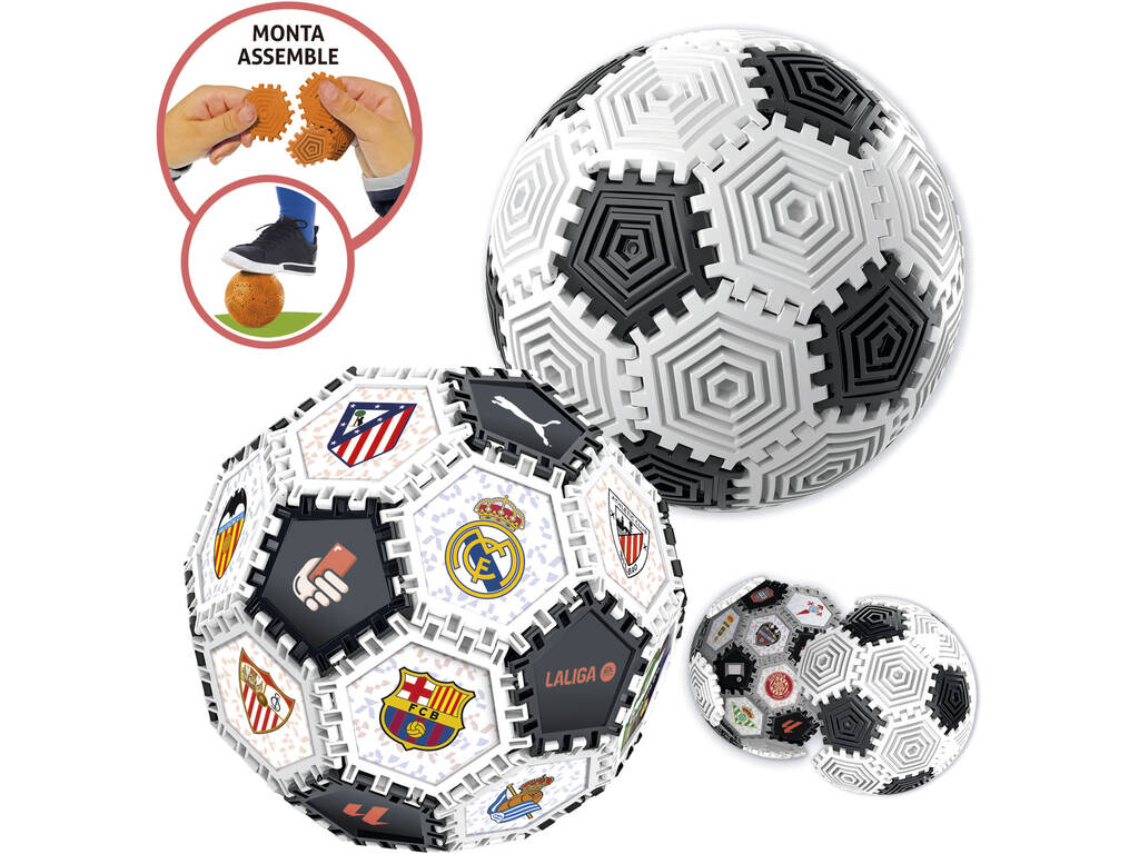 Puzzle 3D Ballon de la Liga de 12,5 cm