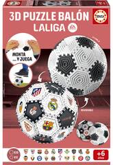 Puzzle 3D Balón de La Liga de 12,5 cm