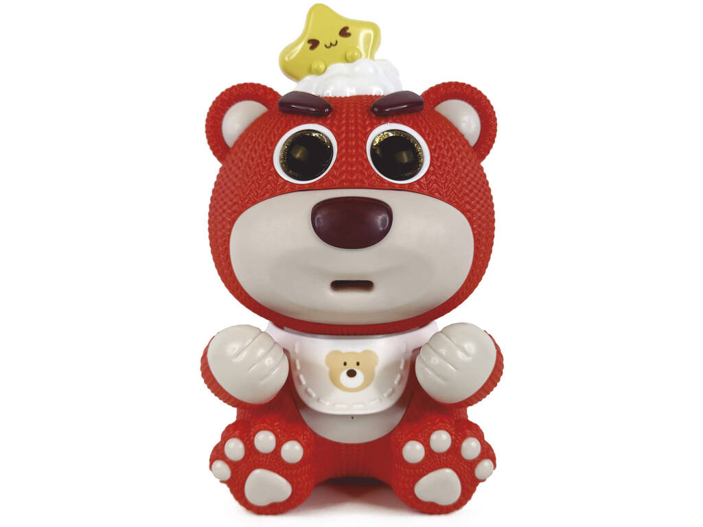 Friendimals Figurine interactive Ours glouton avec lumière et sons